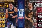 NBA周最佳：约基奇场均29.5分15.8板14.5助 加兰场均25分7.3助